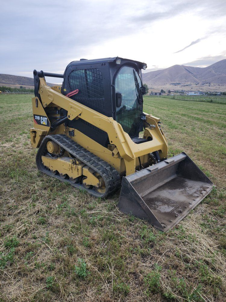 Caterpillar 259D Compact Track Loader Skid Steer - Enclosed Cab, Bucket, ~1543 Hours