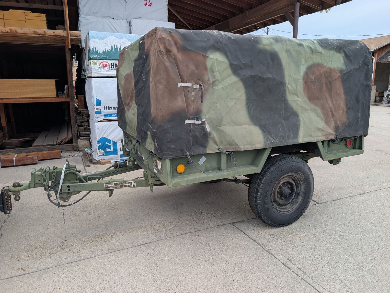 2004 M101A2 Military Trailer LIKE NEW!!