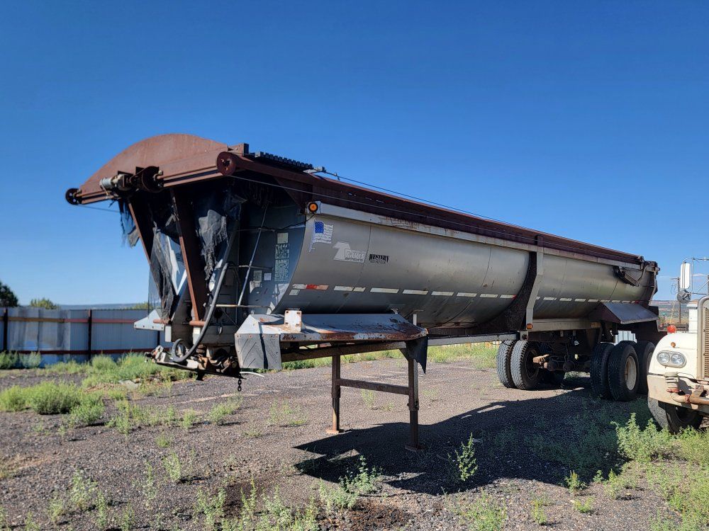 Used Unknown Year Unknown Make End Dump Trailer - Good Condition