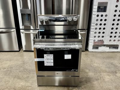 LG STAINLESS STEEL ELECTRIC SMART RANGE