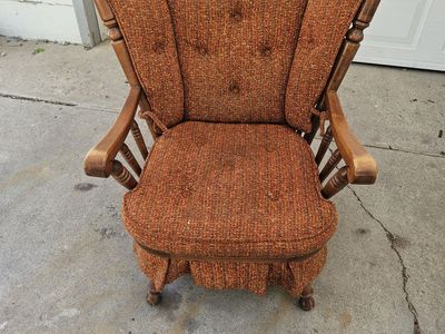 Antique vintage rocking chair