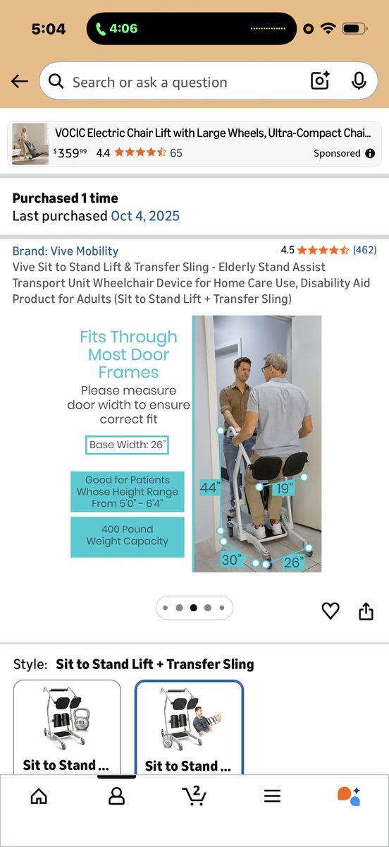 Sit And Stand People Mover