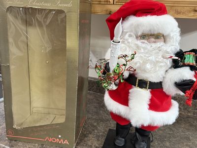 Vintage Animated Santa