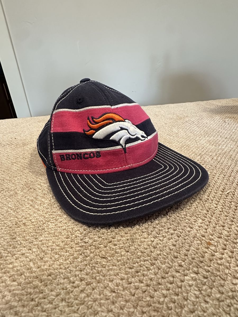 Breast Cancer Awarness Broncos Hat