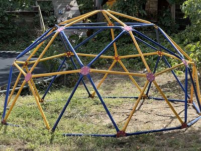 Metal Climbing Dome Playground Equipment
