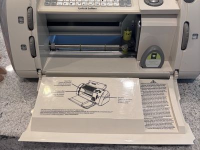 Cricut Lyrical Letters Electronic Cutting Machine for Crafts & DIY Projects