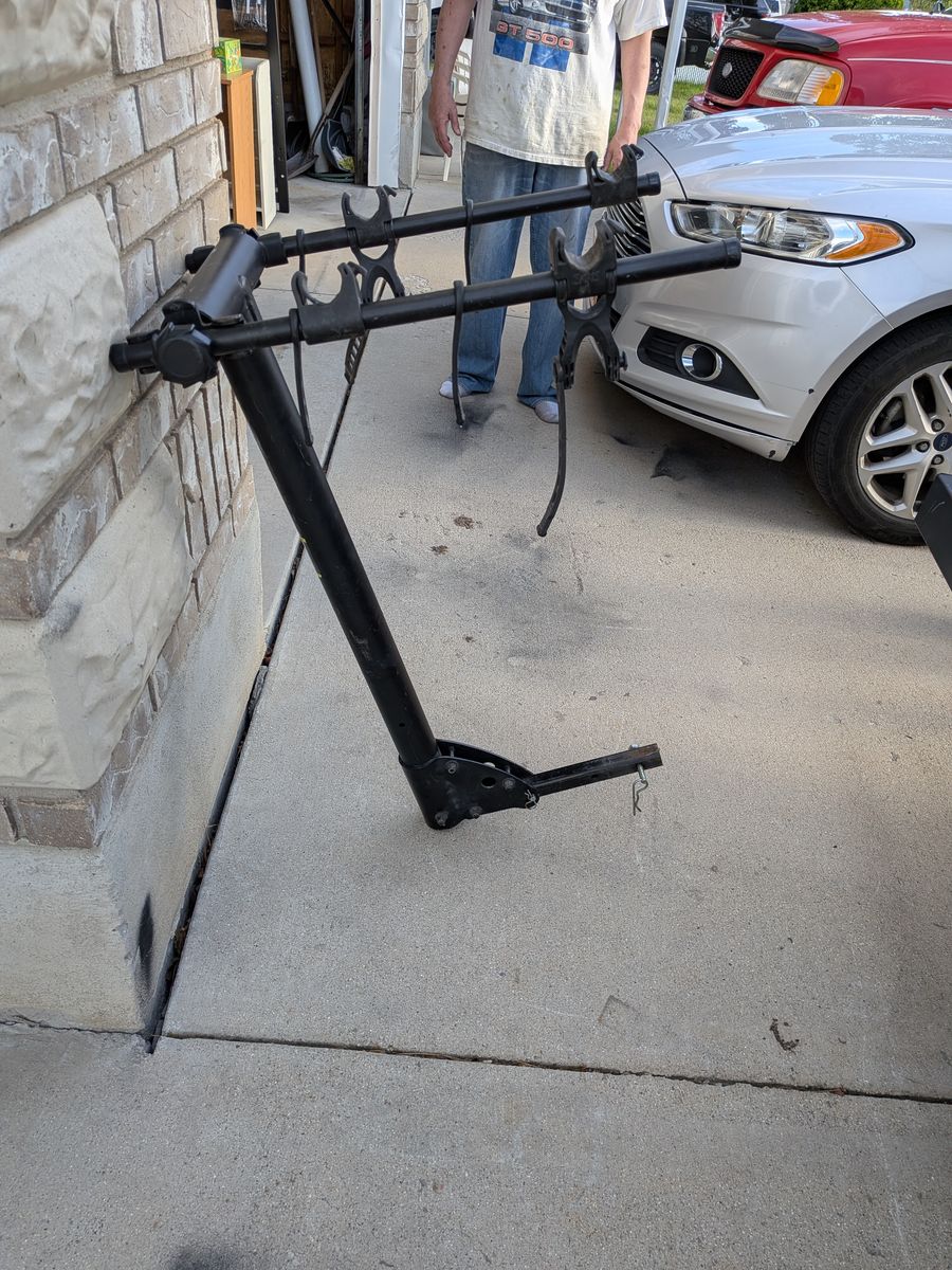 Hitch bike rack