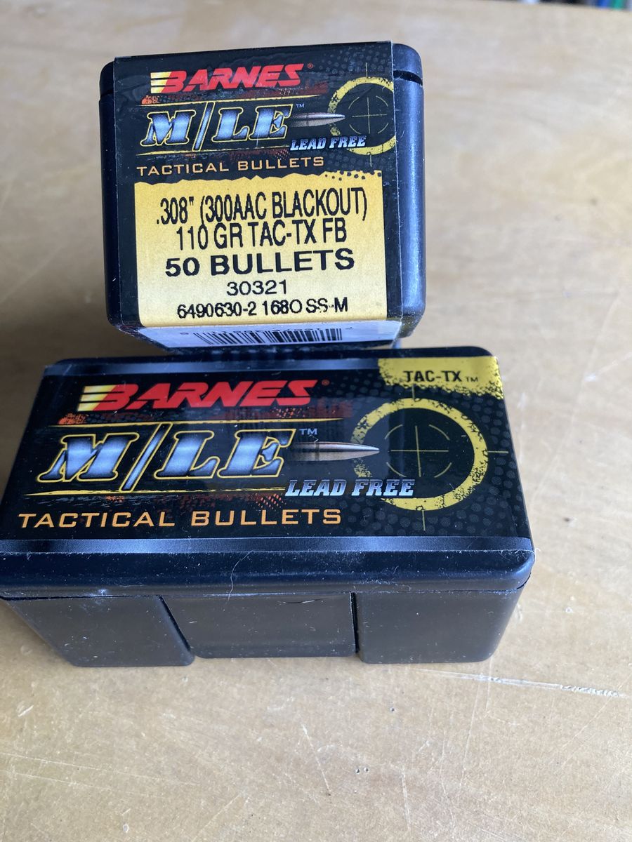 Barnes 30 Cal  bullets