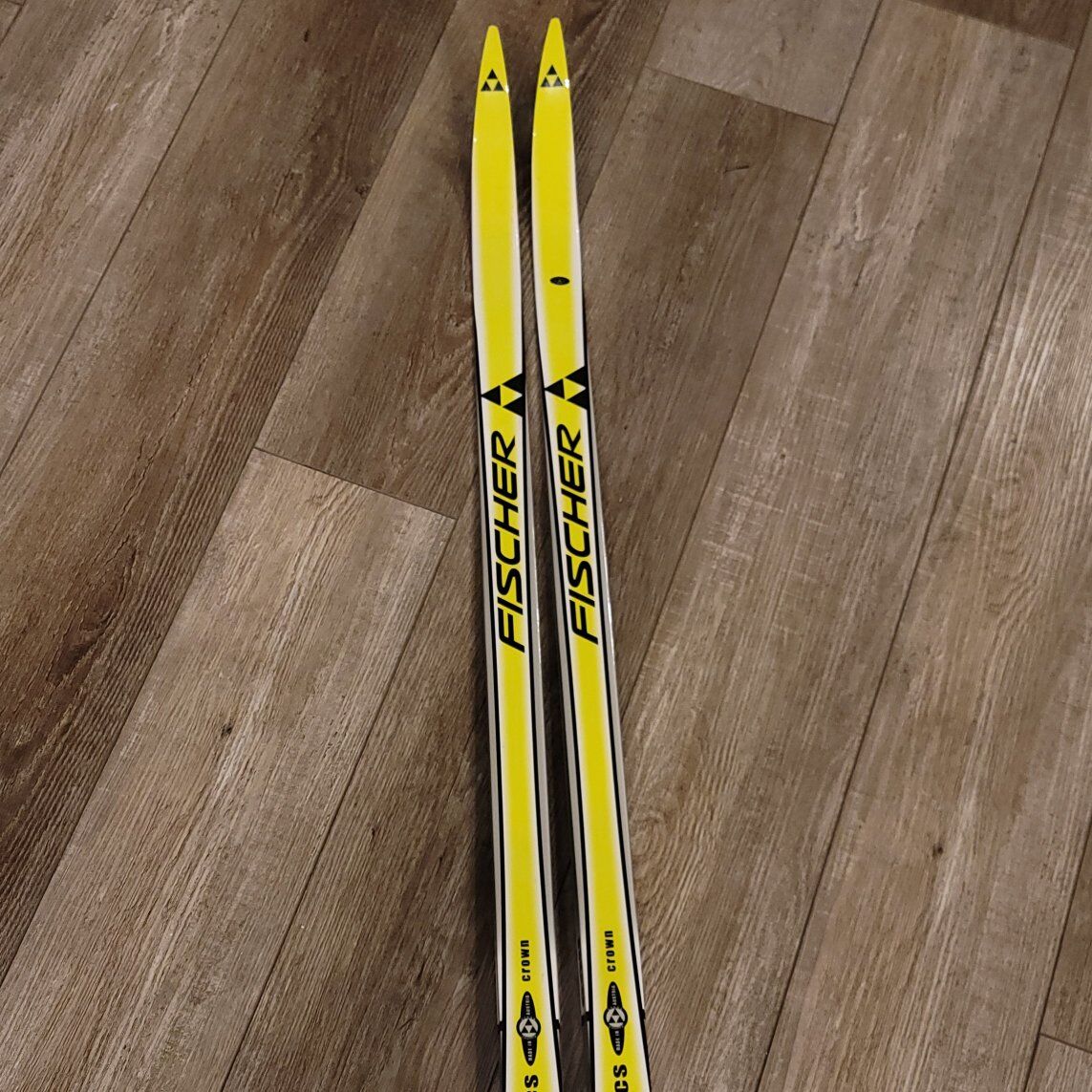 Fischer 210 RCS Skating XC Skis Salomon Skate Bind