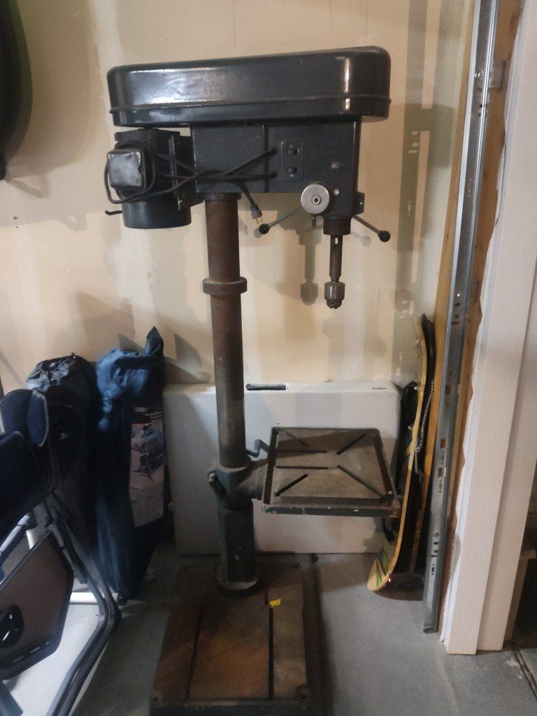 5/8 inch, 12 speed Central Drill Press