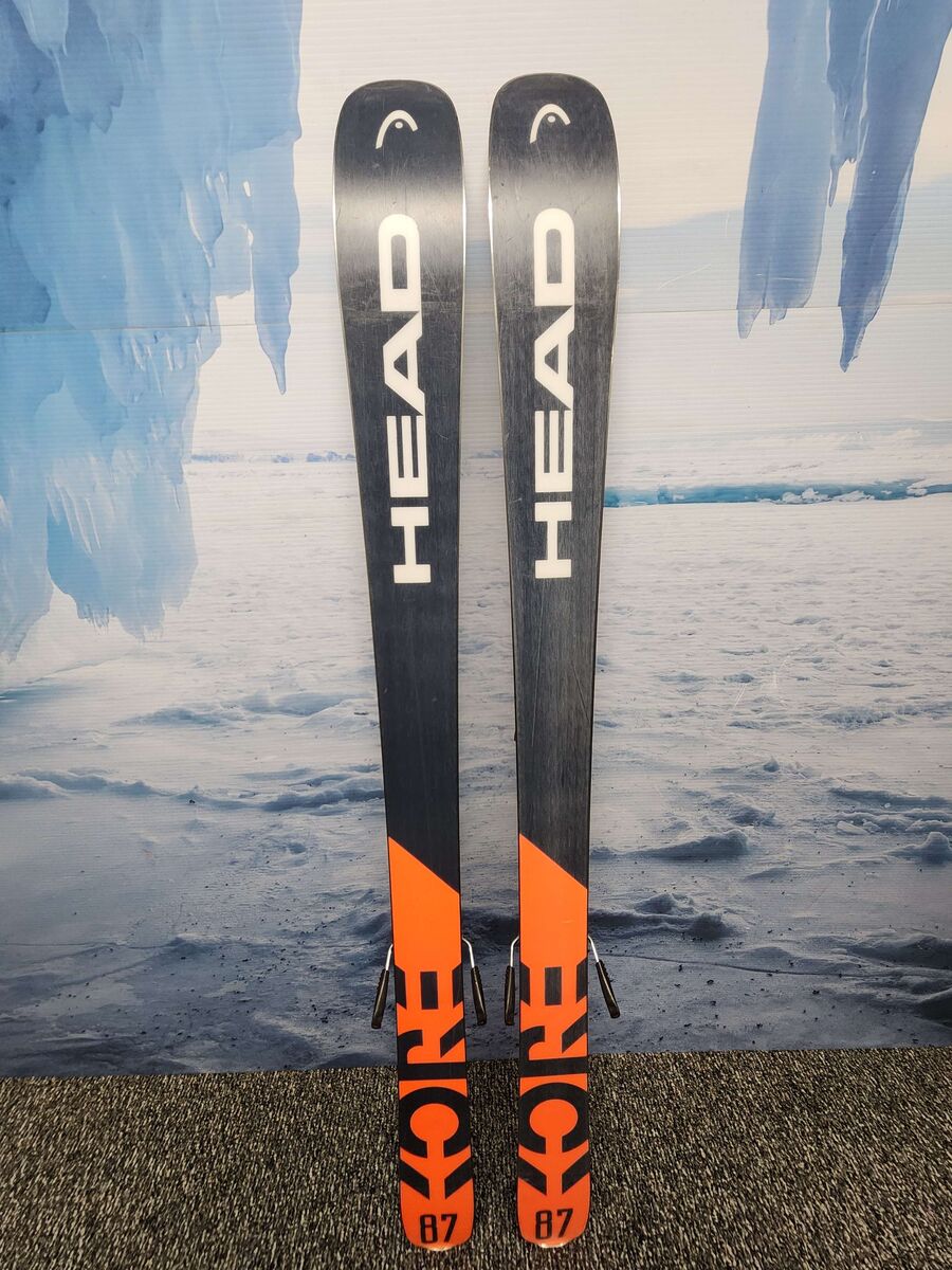 Used Head Kore 87 JR Kids Ski w/ Tyrolia slr 7.5 Adjustable Binding 144cm