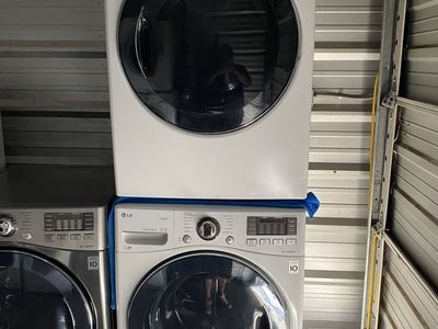 LG steam washer and 3 prong electric dryer