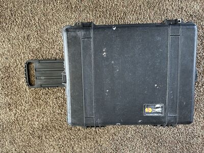 Pelican 1620 Hard Case Protector Puller / Roller with Foam inserts x2
