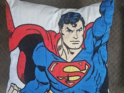 Pottery Barn DC Superman pillow