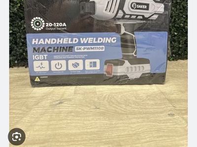 SAKER SK-PWM110B Handheld Welding Machine 110-120VAC, 20-120A Output
