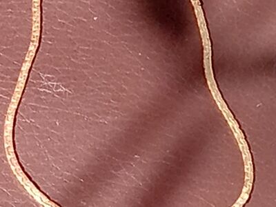 Vintage 14k gold bracelet or anklet fine Italian gold