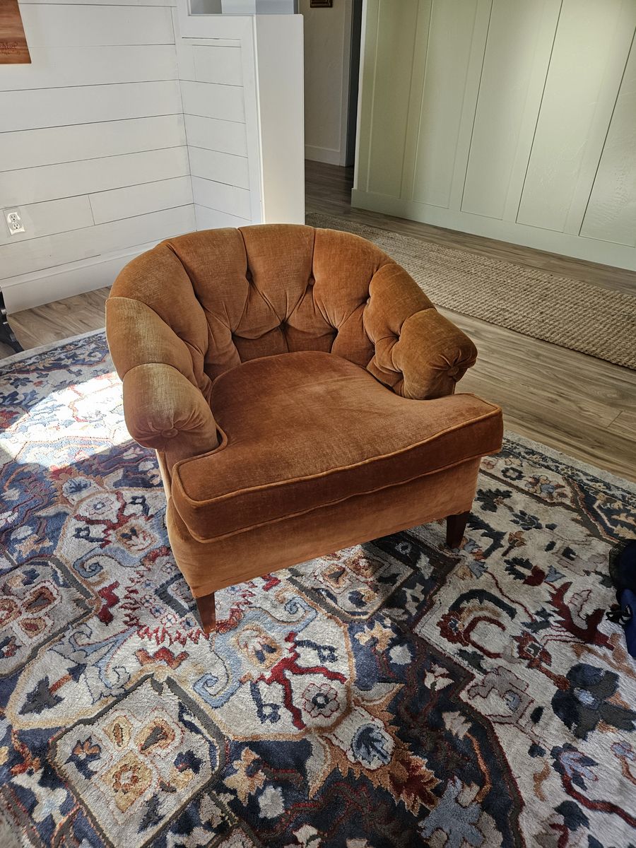 Orange chairs