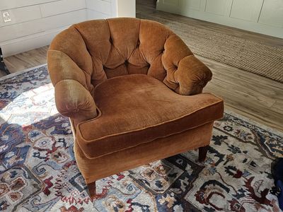 Orange chairs