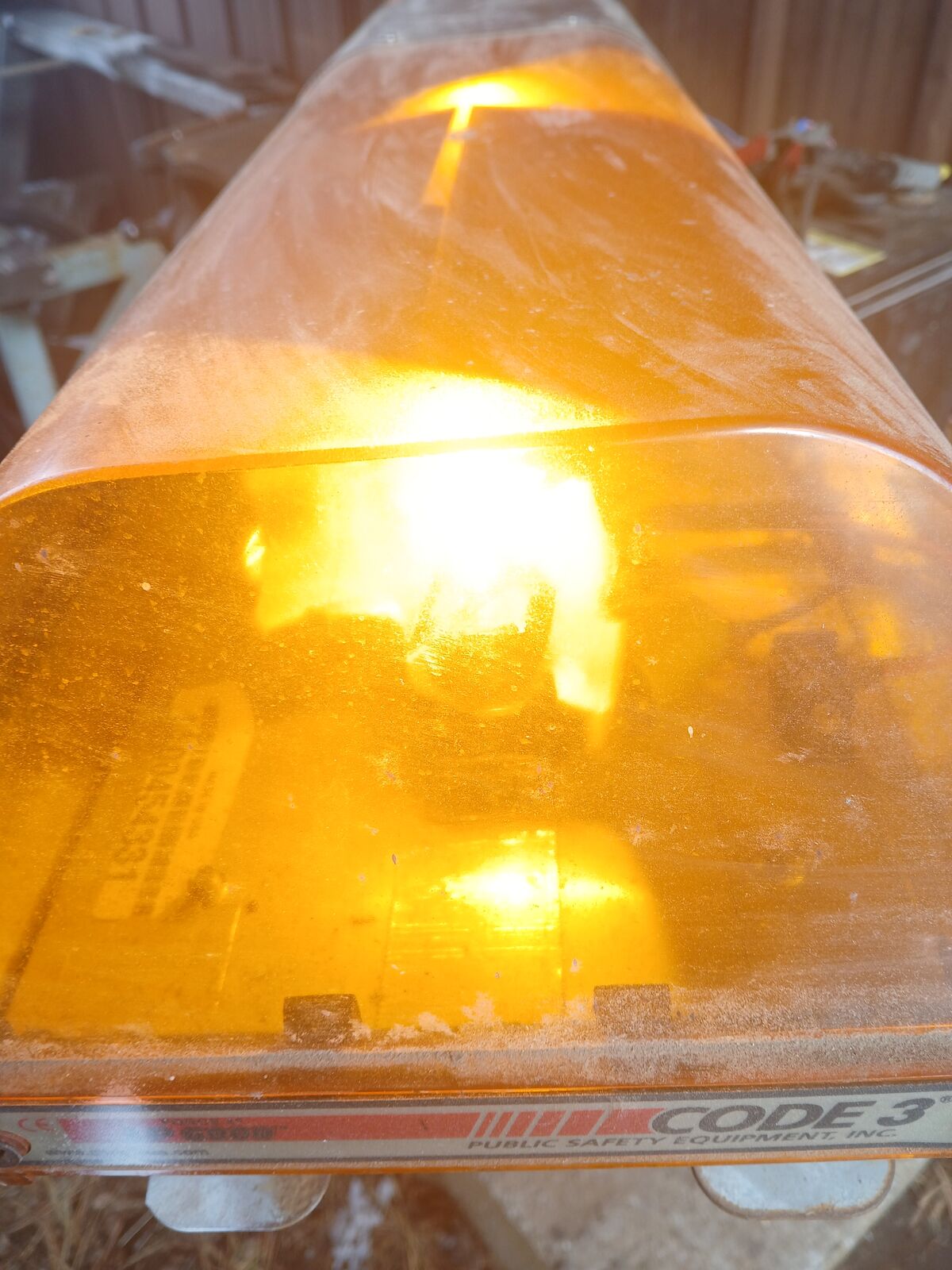 vintage code 3 lightbar