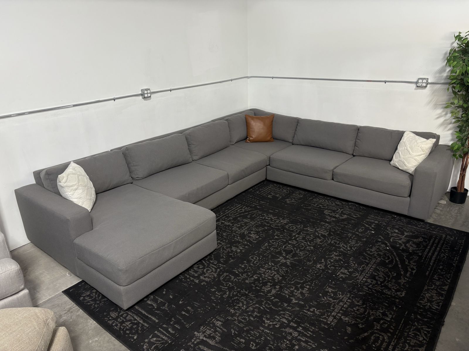 West Elm Sectional Couch (Free Delivery )