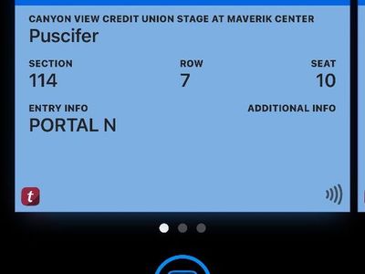 Pucifer Ticket May 5th Maverick Center