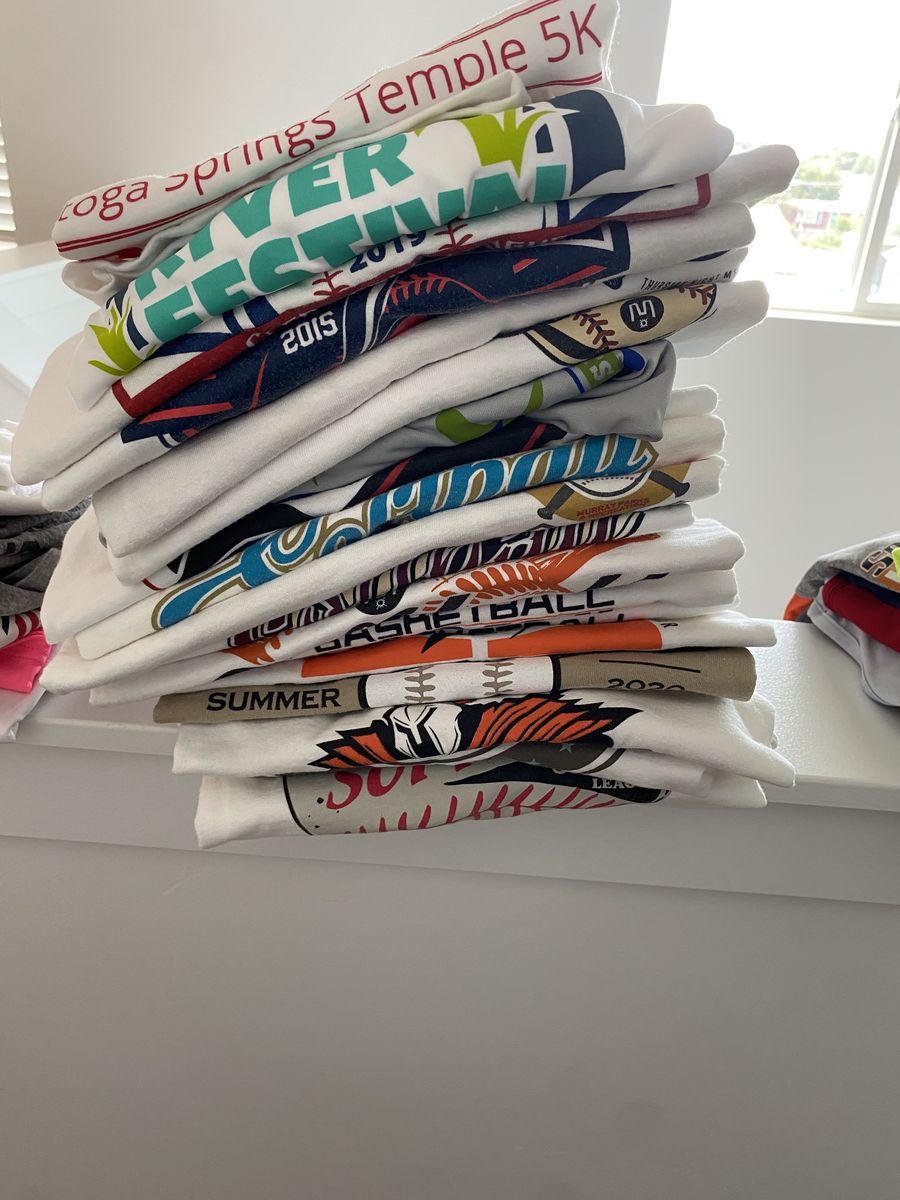 Men's Large tee shirts-$10.00