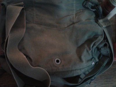 WW2 US Military Gas Mask Bag