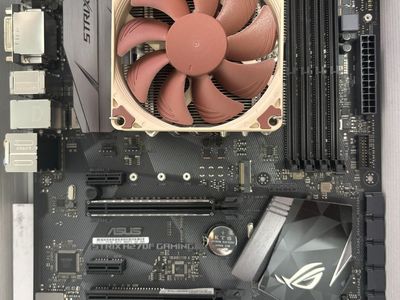 Intel i7-7700k and ASUS ROG STRIX H270F GAMING Motherboard