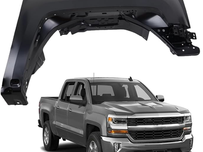 Fender Front Passenger 2014-2018 Chevy Silverado Fender of Black