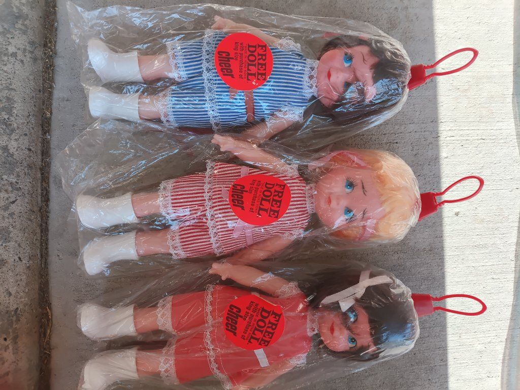 Vintage-Penny Brite Dolls
