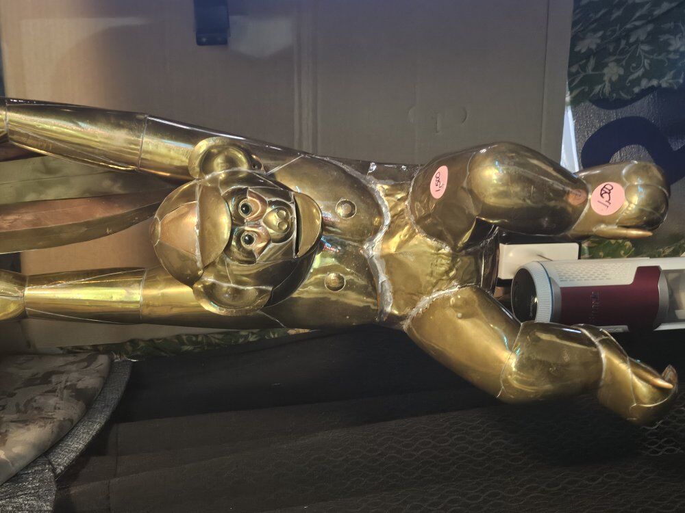 Rare Sergio Bustamante Large Brass & Copper Toucan