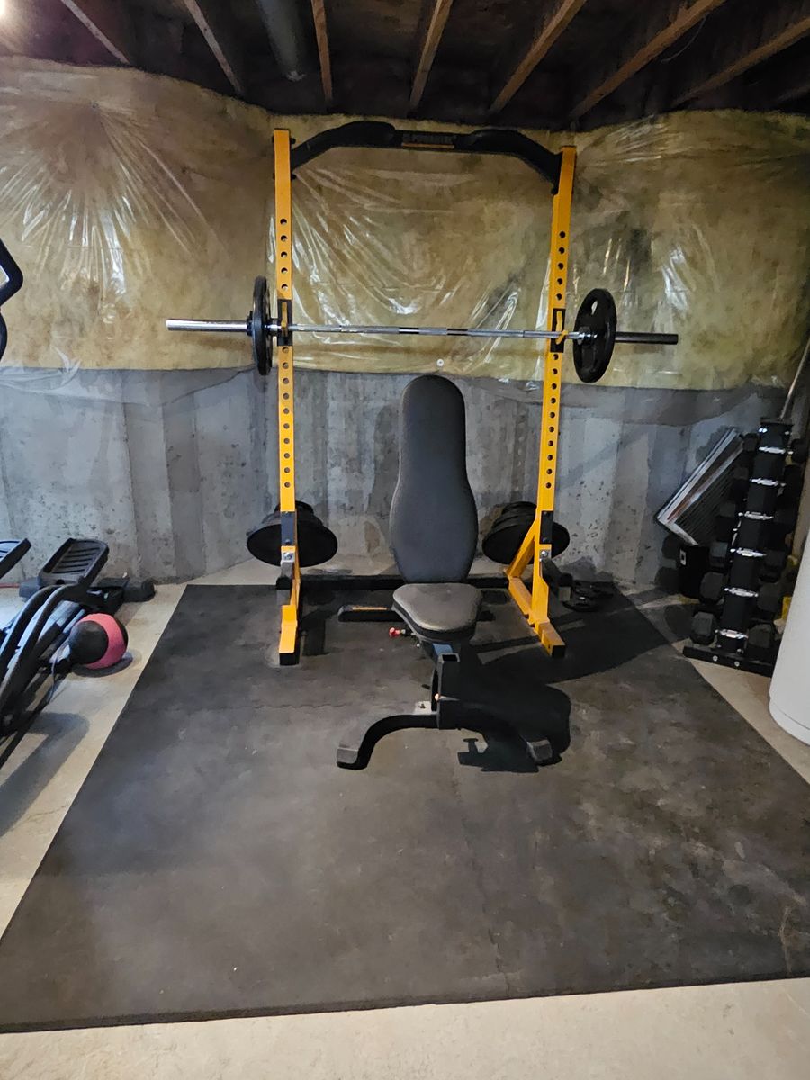 Powertec Home Gym Package - Rack, Bench, 330 lbs, Dumbbells - $1,750 OBO