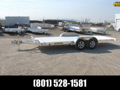 Aluma 7x18 8218Tilt Aluminum Utility Trailer