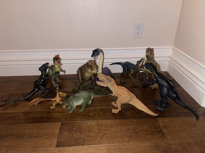 Set of 10 Jurassic Park & Jurassic World Dinosaurs - $15 Each