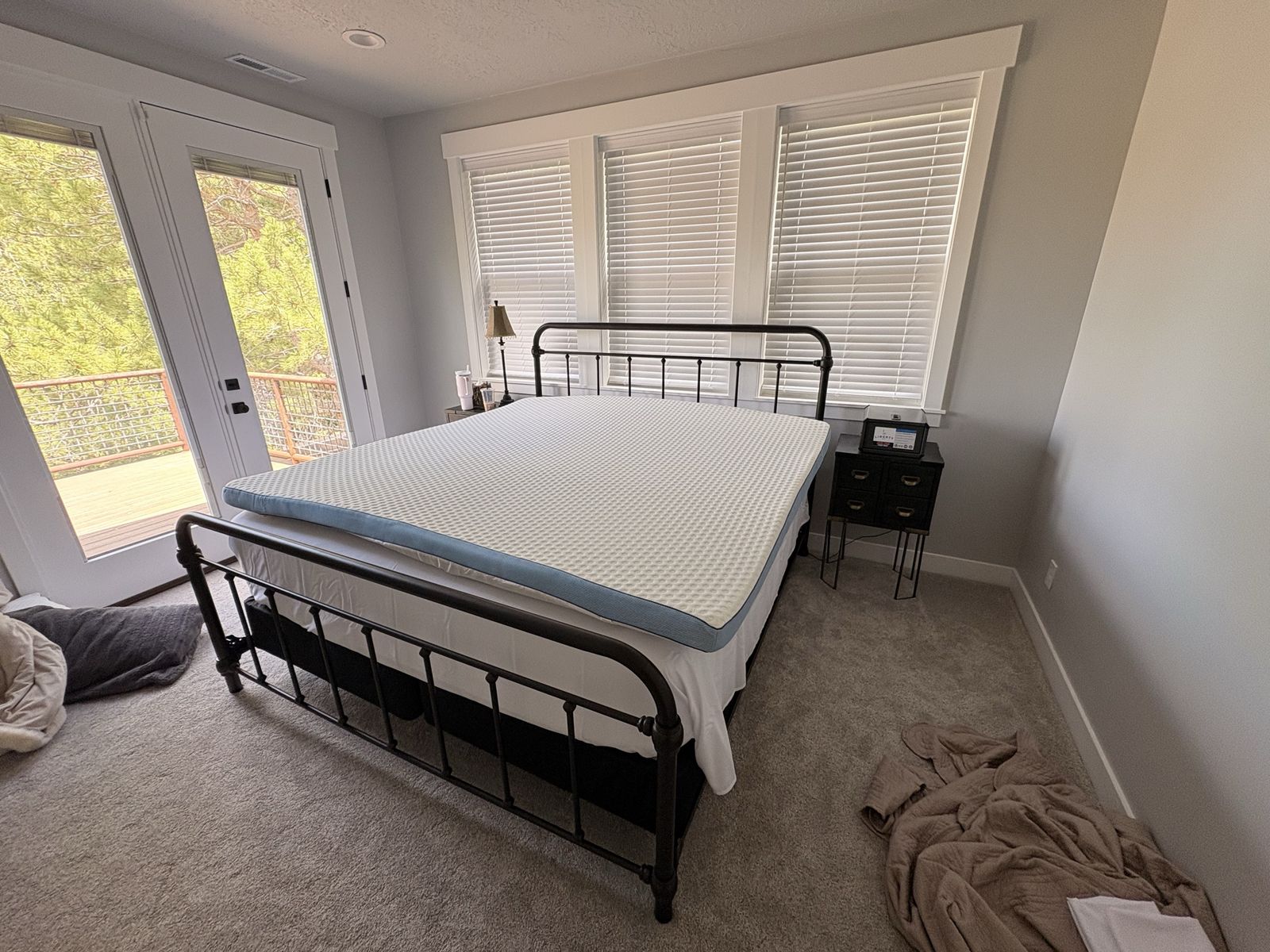 Comfort 2" Memory Foam Mattress Topper - king Size for Enhanced Sleep