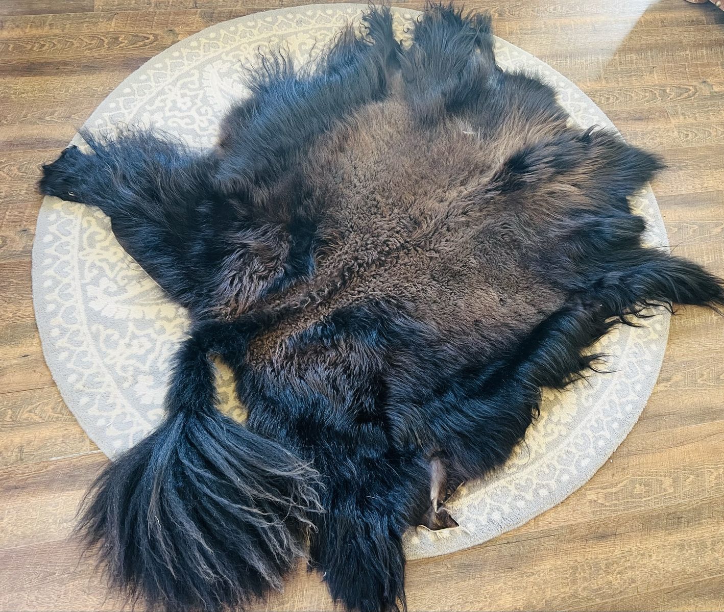 Yak hide, garment grade