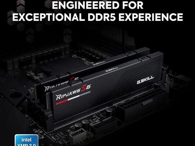 G.SKILL Ripjaws S5 32GB (2x16GB) DDR5-5600 DIMM Desktop RAM