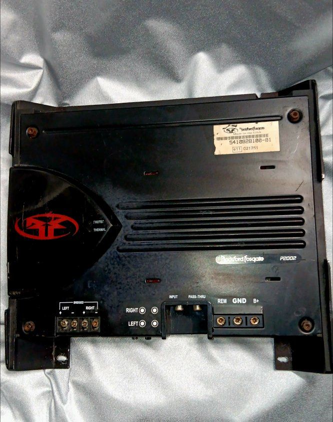 Rockford Fosgate P2002 Punch Series 2-Channel Car Amplifier - 230W Max Power