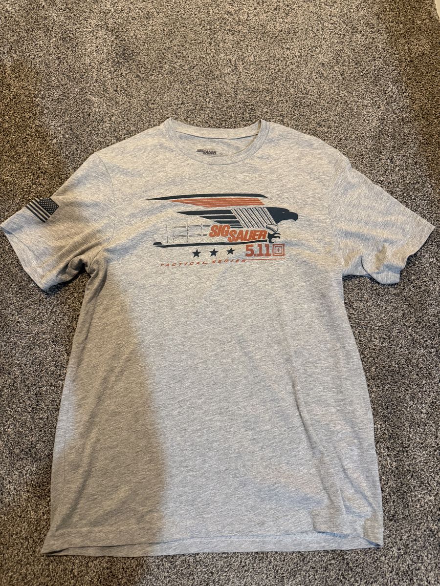 5.11 X Sig Sauer T Shirt Men’s Medium