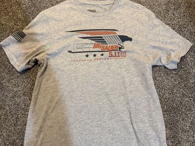 5.11 X Sig Sauer T Shirt Men’s Medium