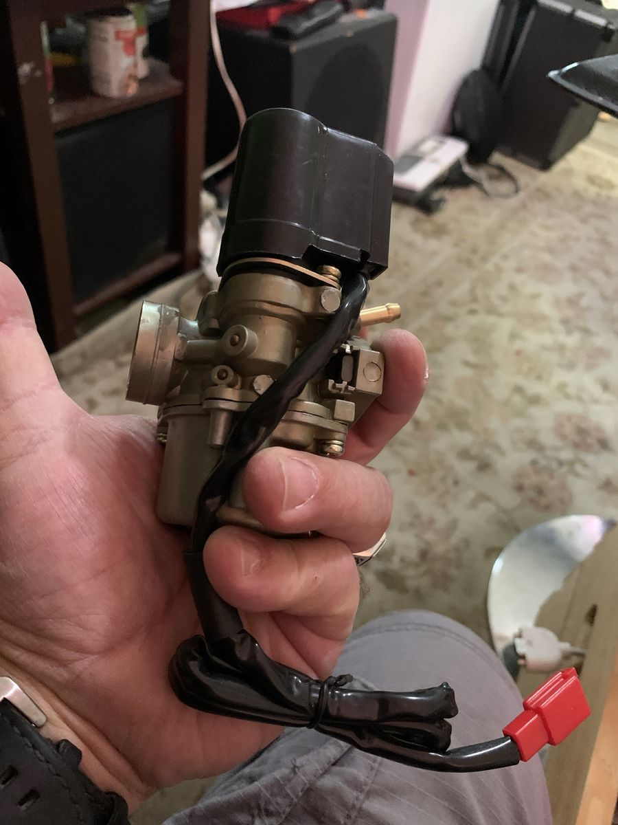 CVK16 Carburetor with Automatic Electric Choke for GY6 50cc Scooter / ATV (139QMB/139QMA)
