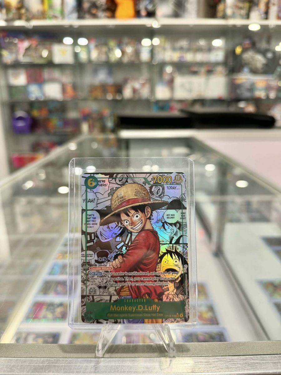 One Piece Monkey.D.Luffy (118) (Super Alternate Art) - Carrying On His Will (OP13)
