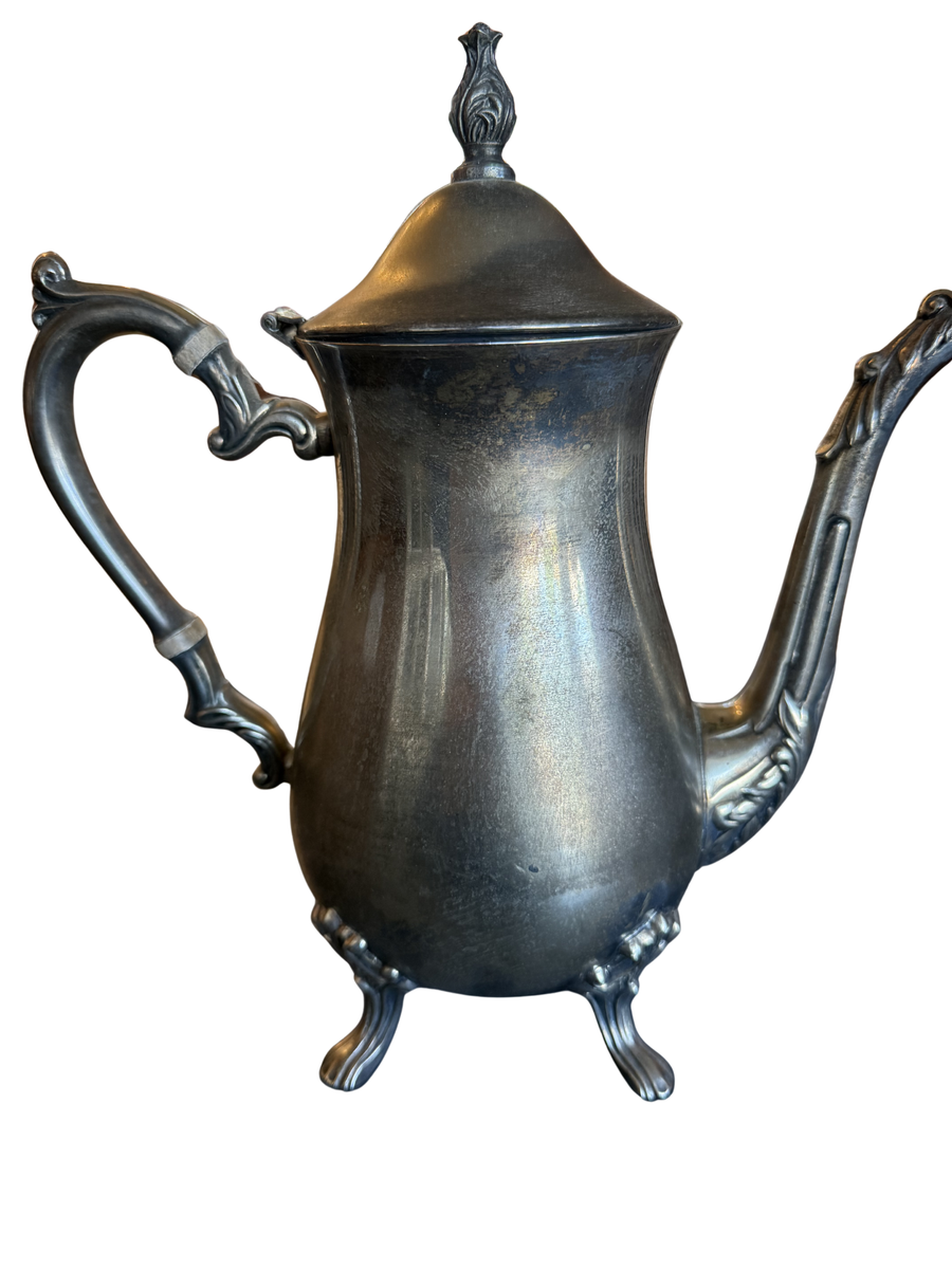 Silverplate Tea Set with tray