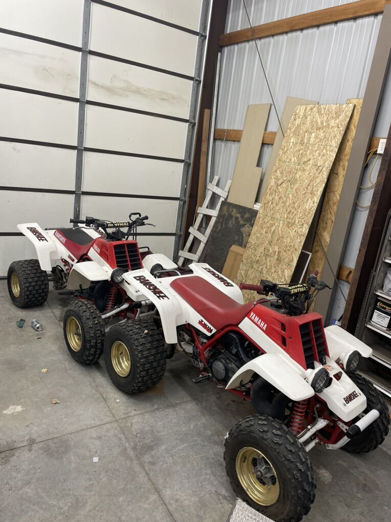 1987 Yamaha Banshees Stock Machines