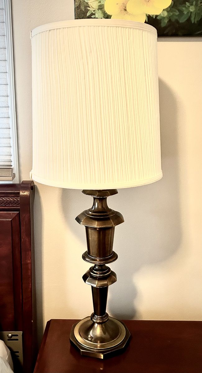 Two Vintage Brass Lamps