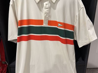 Sold Out Breezy Golf 7-Eleven Medium Golf Polo - Like New - Bob Does Sports