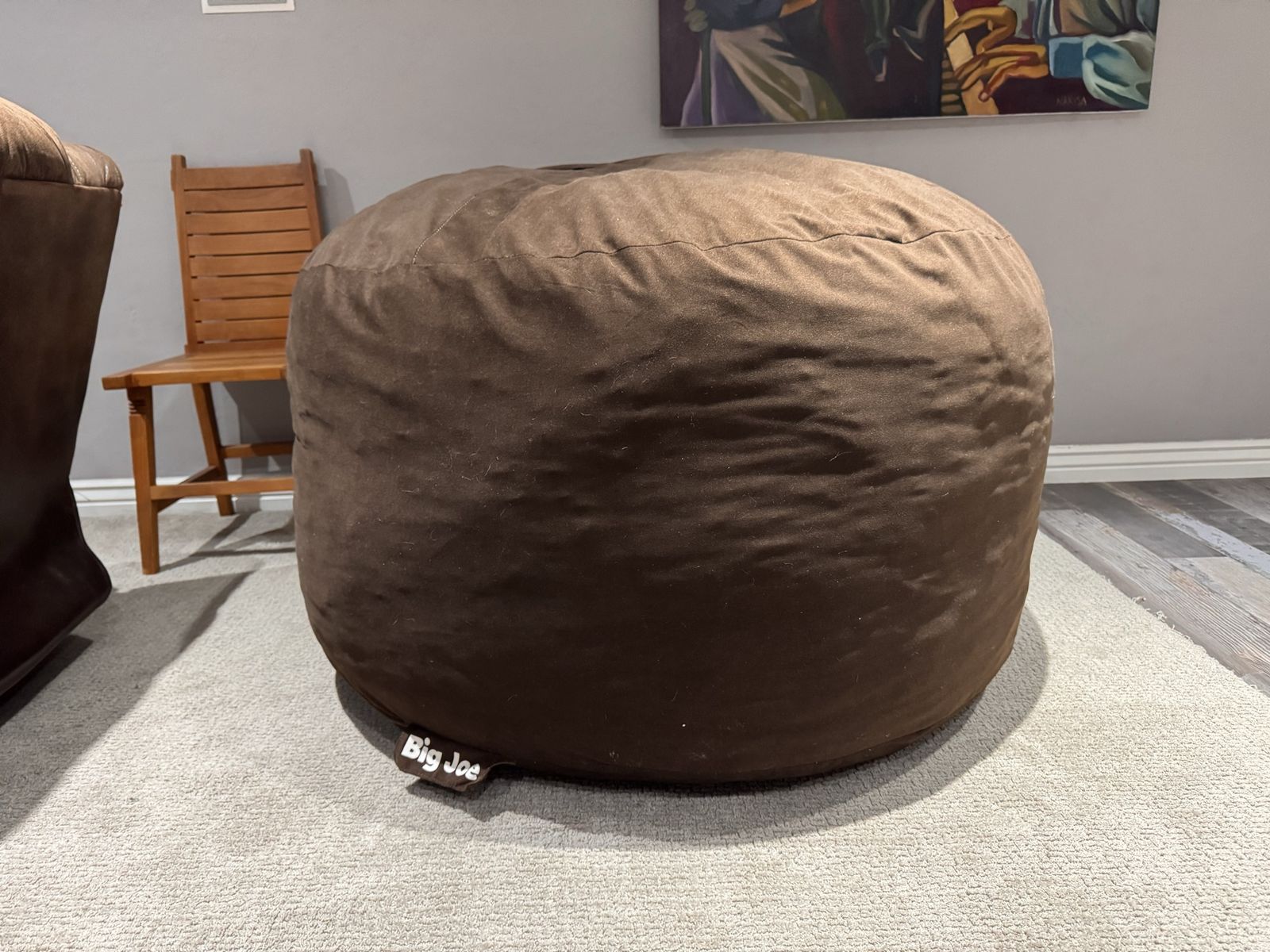 Like new Big Joe 4ft Foam Beanbag