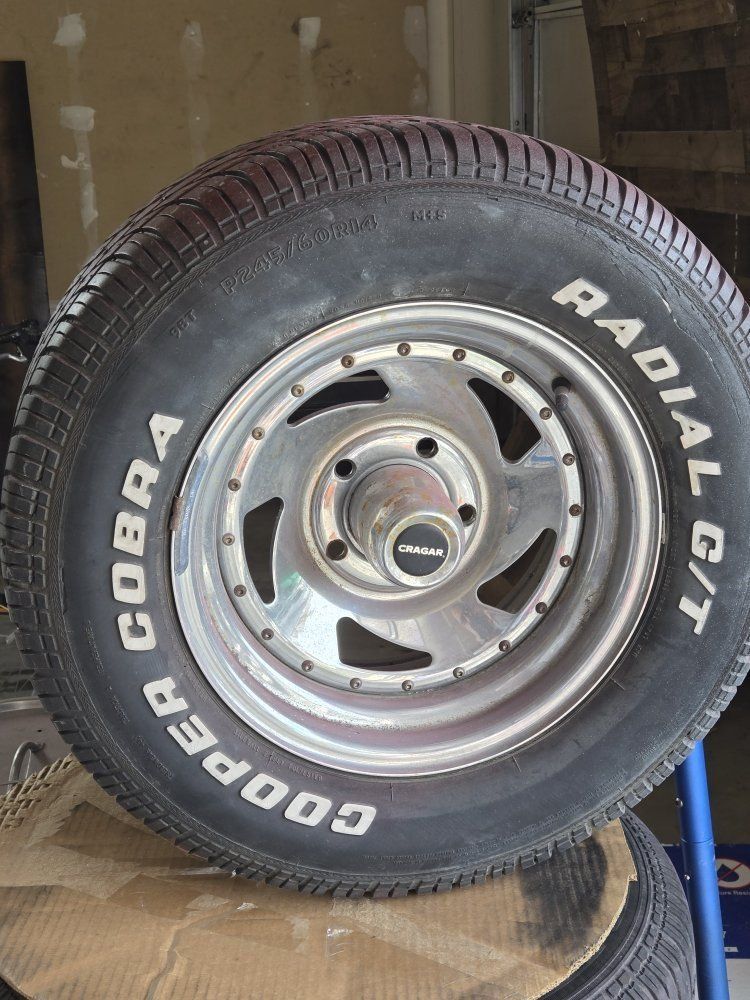 Cragar 14" wheels