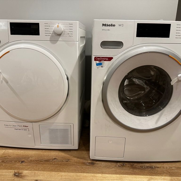 Miele ventless Washer And Dryer Set 