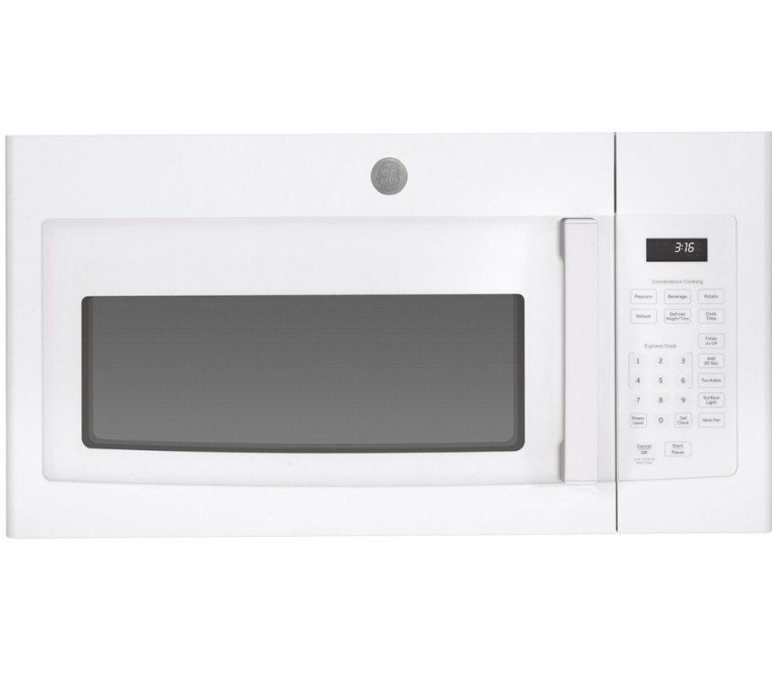 GE 1.6 Cu. Ft. Over-the-Range White Microwave Oven